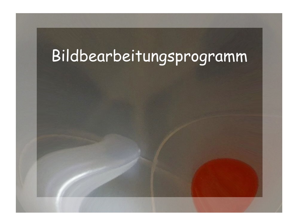 Bildbearbeitungsprogramm